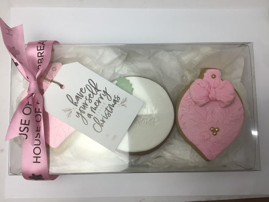 Bauble gift box pink