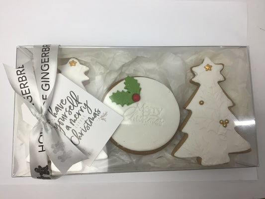 Tree gift box white