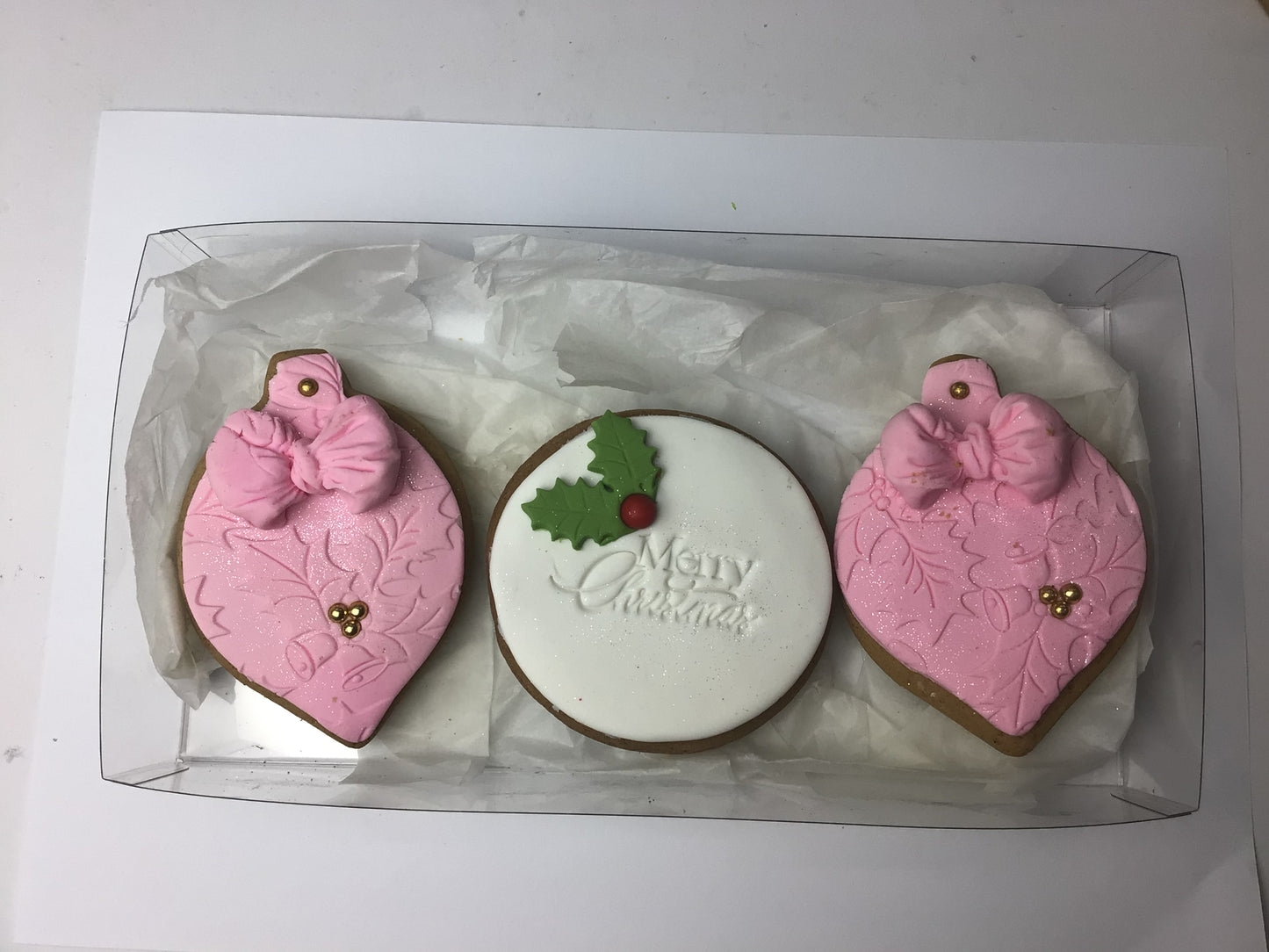 Bauble gift box pink