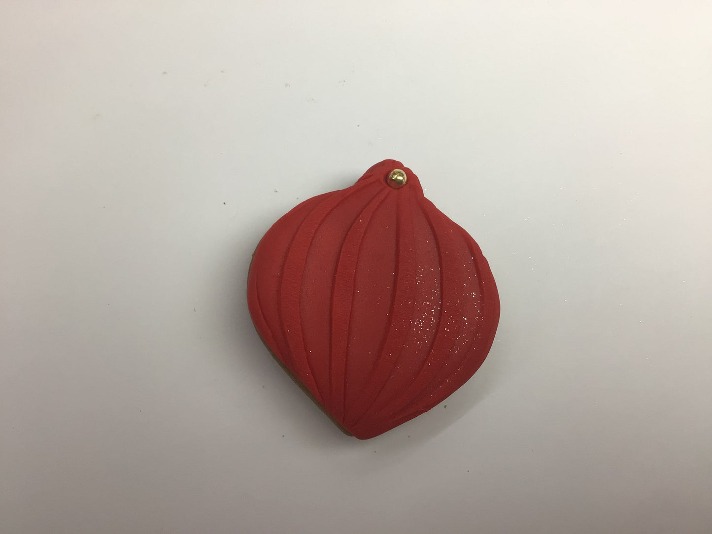 Mini bauble red