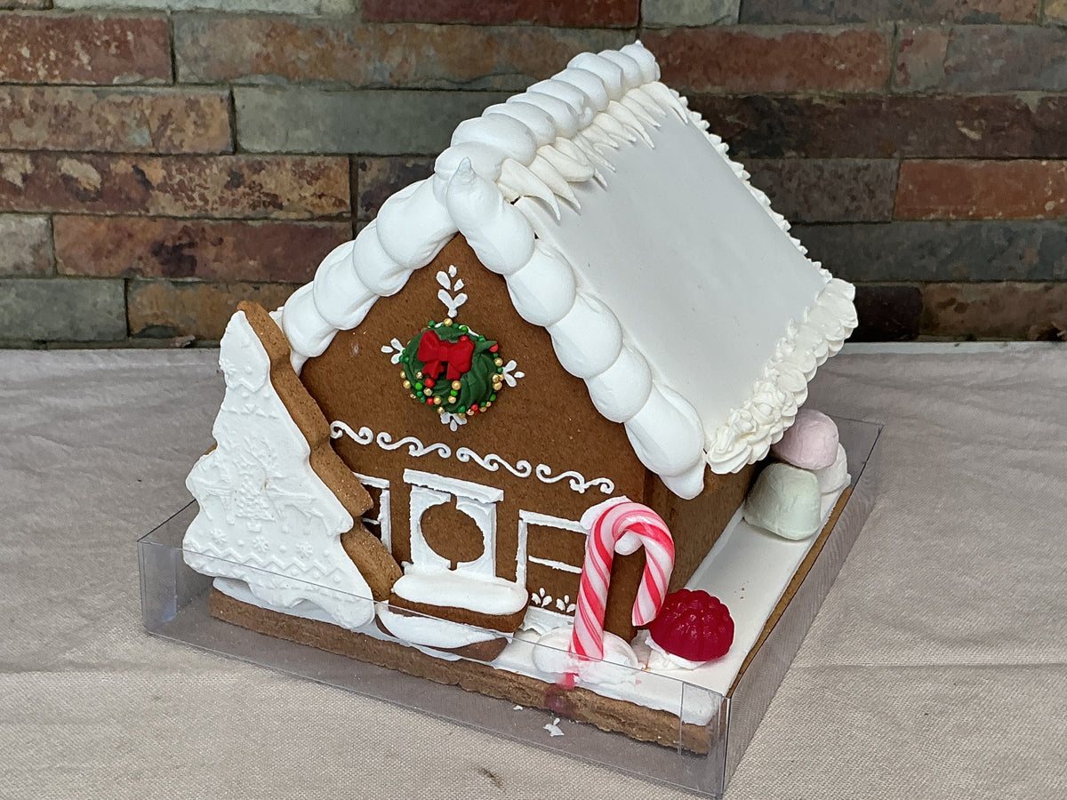 Small house white roof
