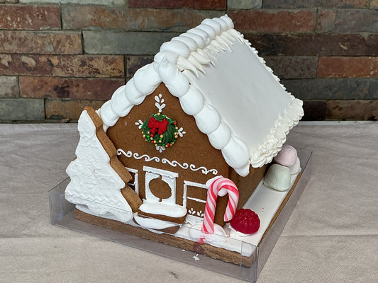 Small house white roof