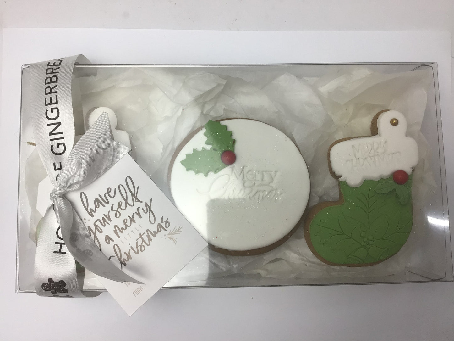 Stocking gift box gooseberry