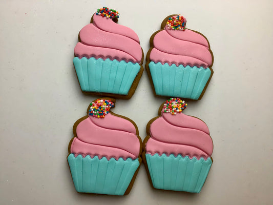 Cupcake blue