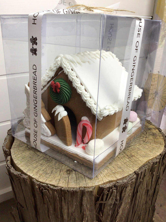 Small house white roof